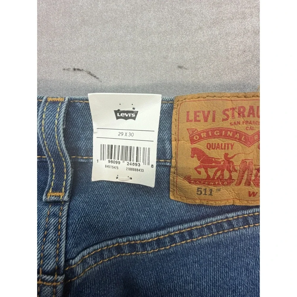 New Levi Performance 511 Slim Fit Jeans Size Size 29X30